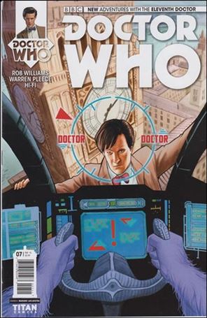 Doctor Who: The Eleventh Doctor issue 7 Mariano Laclaustra Cover