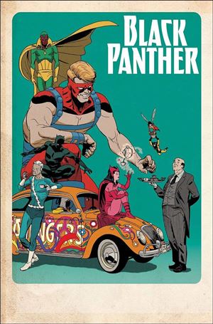 Black Panther (1977) issue 169-B Marcos Martin Avengers Cover