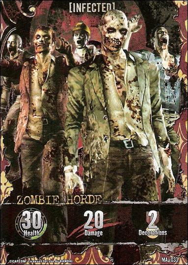 Resident Evil: Alliance (Base Set) card MA-033 Zombie Horde