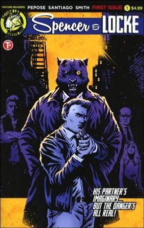 Spencer & Locke issue 1-B Maan House Cover 1/1500