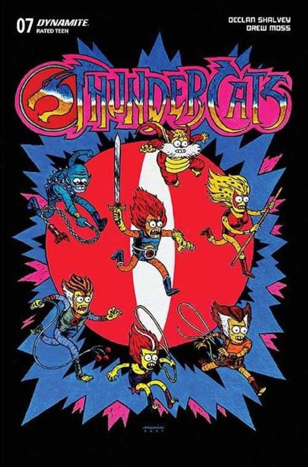 Thundercats (2024) issue 7-U Manix Abrera Foil Cover