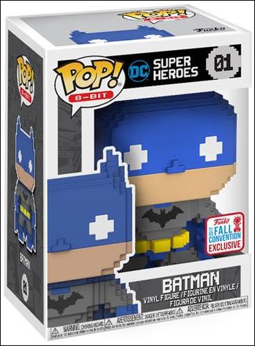 POP! 8-Bit figure 1-B Batman Fall Convention Exclusive
