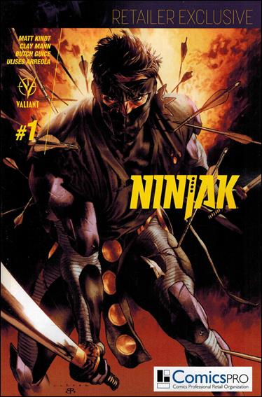 Ninjak (2015) issue 1-I Lewis LaRosa ComicsPRO Cover