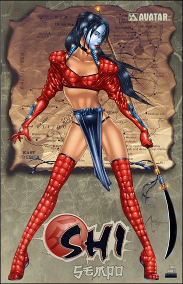 Shi: Sempo issue 2-E Platinum Foil Cover 1/750