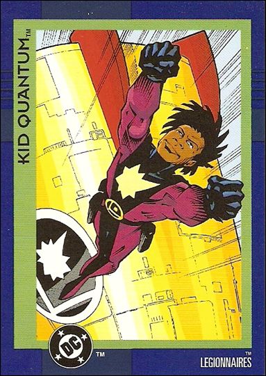 DC Cosmic Teams (Base Set) card 102 Kid Quantum