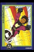 DC Cosmic Teams (Base Set) card 102 Kid Quantum