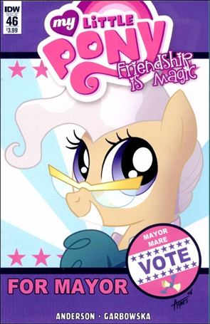 My Little Pony: Friendship is Magic issue 46 Agnes Garbowska Cover
