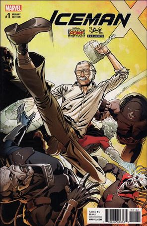 Iceman (2017) issue 1-F Polybagged Stan Lee Box Cover