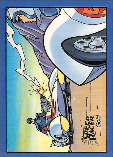 Speed Racer (Gold Foil Subset) card 11 Mach 5 vs. Mach 5