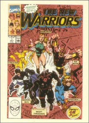 Marvel 1st Covers Series II (Base Set) card 85 The New Warriors