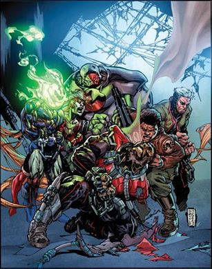 Waller vs. Wildstorm issue 2-B Eric Battle Cover