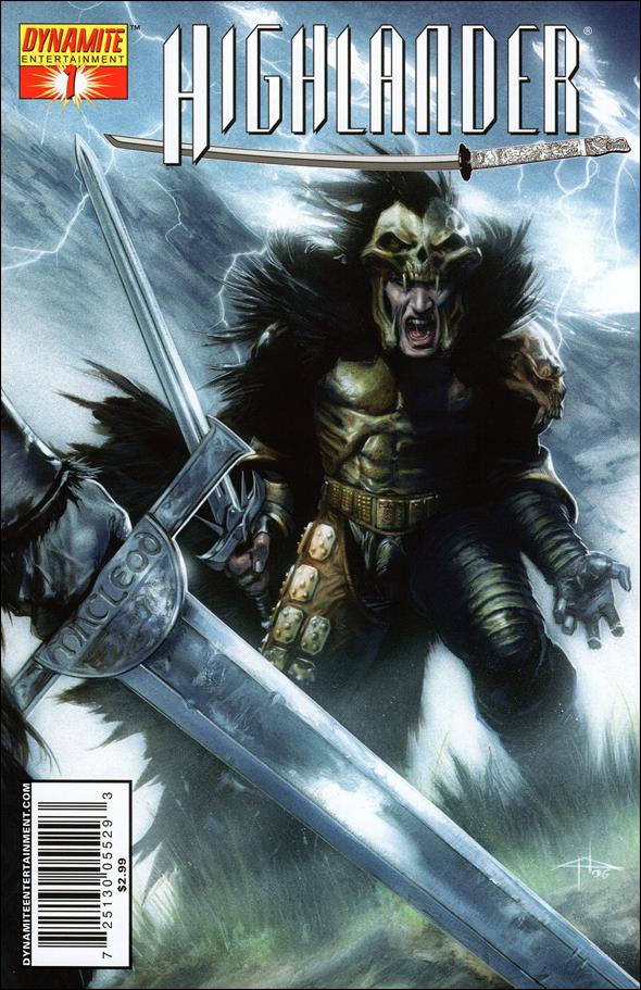 Highlander issue 1 Gabriele Dell'Otto Standard Cover