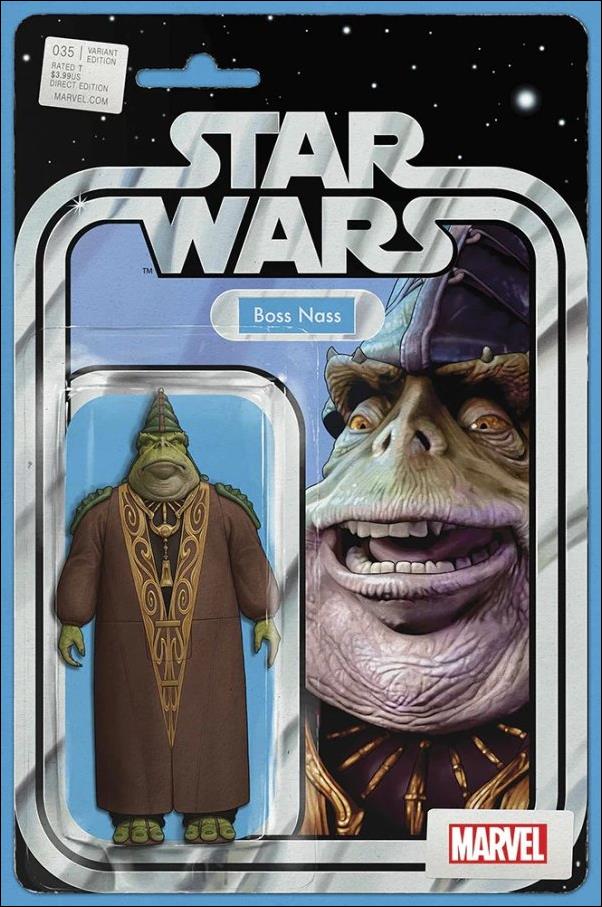 Star Wars (2020) issue 35-B John Tyler Christopher Action Figure Cover