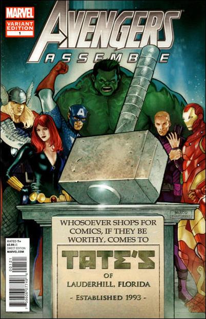 Avengers Assemble (2012) issue 1-MQ Tate's Comics Hammer Time Cover