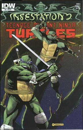 Infestation 2: Teenage Mutant Ninja Turtles issue 2-B Mark Torres and Livio Ramondelli 1:10 Cover