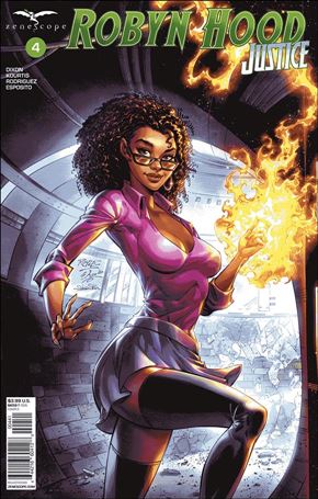 Robyn Hood: Justice issue 4-D John Royle Cover