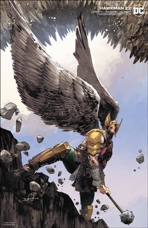 Hawkman (2018) issue 22-B Gerardo Zaffino Cover