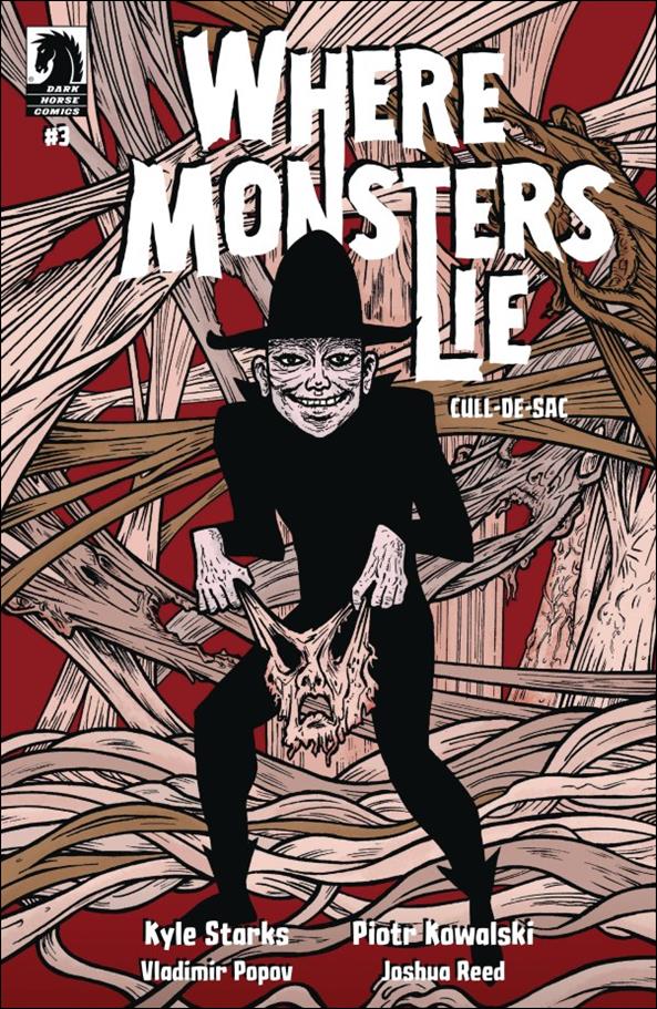 Where Monsters Lie: Cull-De-Sac issue 3-B Evan Dorkin Cover