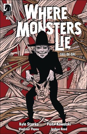 Where Monsters Lie: Cull-De-Sac issue 3-B Evan Dorkin Cover