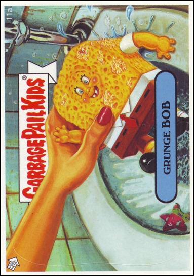 Garbage Pail Kids All-New Series 4 (Base Set) card 11a Grunge Bob