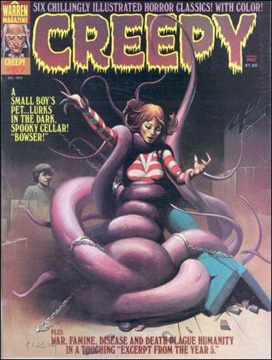 Creepy issue 67 Ken Kelly Cover