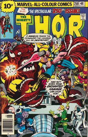 Thor (1966) issue 250-C UK Price Cover