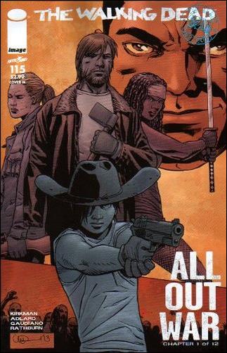 Walking Dead (2003) issue 115-M Midnight Release Cover