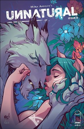 Unnatural issue 8-B Joe Madureira Cover