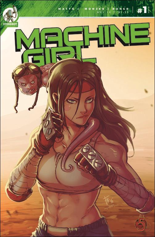 Machine Girl issue 1-B Fernando Heinz Furukawa 1:10 Cover