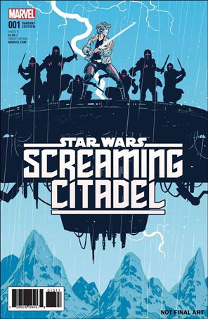 Star Wars: The Screaming Citadel issue 1-E Michael Walsh 1:50 Cover