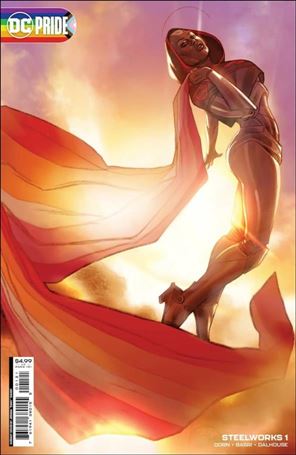 Steelworks issue 1-D Joshua Sway Swaby DC Pride Cardstock Cover