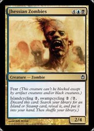 Magic the Gathering: Duel Decks: Ajani vs. Nicol Bolas card 56 Jhessian Zombies