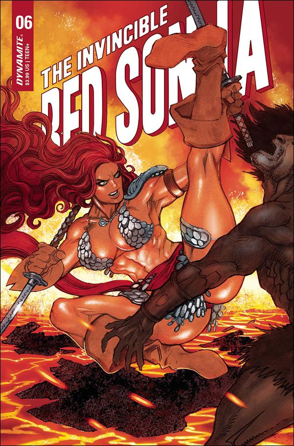 Invincible Red Sonja issue 6-H Moritat Cover