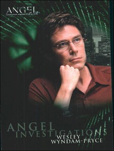 Angel: Season Three (Base Set) card 68 Wesley Wyndam-Pryce