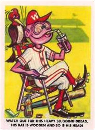 Baseball Weird-Ohs (Base Set) card 6 Hickory Harry