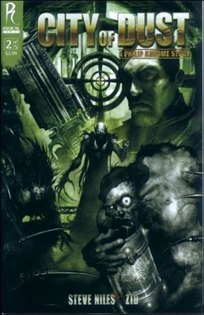City of Dust  issue 2 Clint Langley Cover