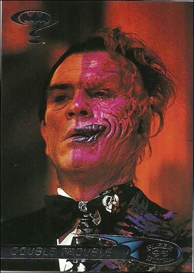 Batman Forever Fleer Ultra (Base Set) card 15 Double Trouble
