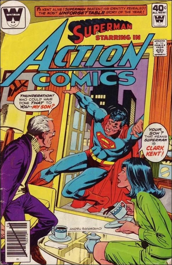 Action Comics (1938) issue 508-B Whitman Cover