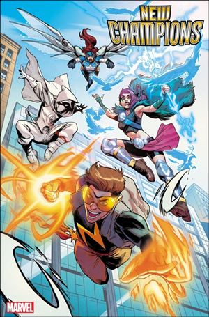 New Champions issue 1-Q Ivan Fiorelli Cover (Second Printing)