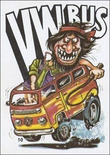 Fantastic Odd Rods: Series 2 (Base Set) card 10 VW Bus