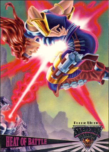 Fleer Ultra Skeleton Warriors (Base Set) card 93 Heat of Battle