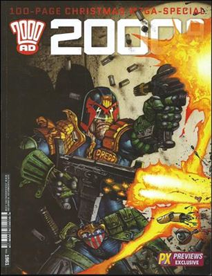 2000 A.D. (UK) issue 1961-B Simon Bisley Cover