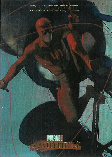 2007 Marvel Masterpieces (Parallel Foil Base Set) card 22 Daredevil
