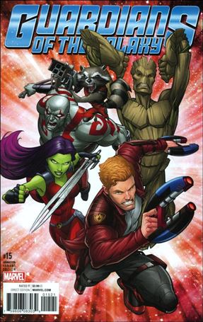 Guardians of the Galaxy (2015)  issue 15-E 1:10 Animation Cover