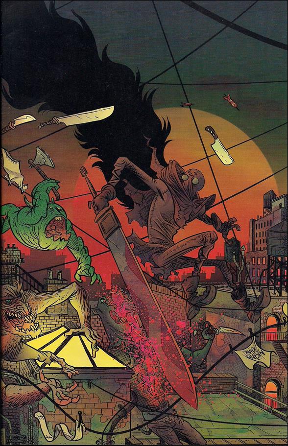 Rumble (2017) issue 4-C David Rubin Virgin Wraparound Cover