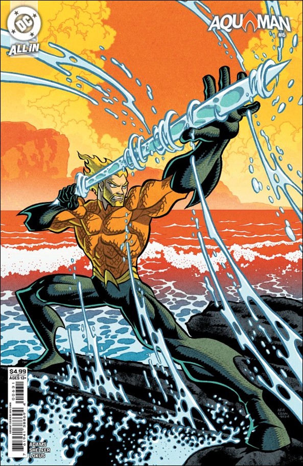 Aquaman (2025) issue 6-C Afu Chan Cardstock Cover