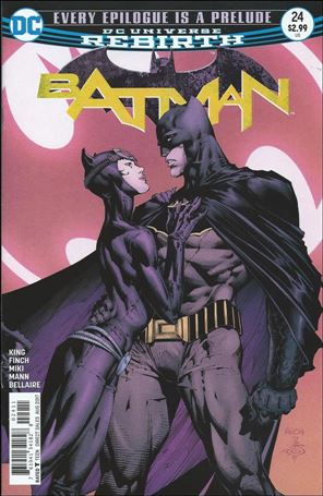 Batman (2016) issue 24 David Finch Cover