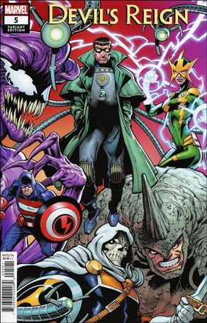Devil's Reign (2022) issue 5-B Mark Bagley Connecting Cover