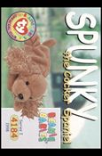 Beanie Babies Series 1 (Base Set) card 127 Spunky the Cocker Spaniel