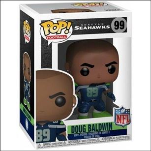 Pop! Football (NFL) figure 99 Doug Baldwin